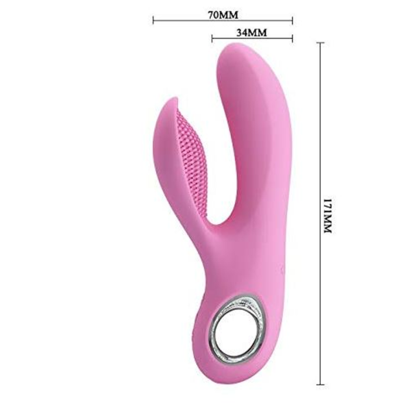 Vibrador Conejo de Lujo (Canrol) Pink - Imagen 3