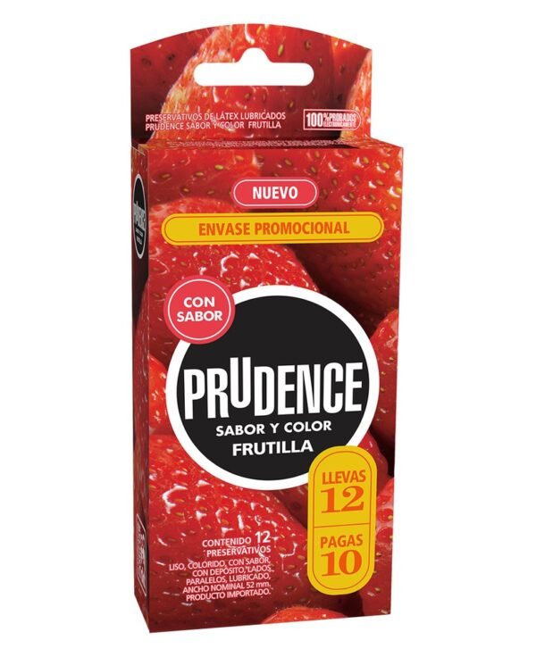 Preservativos Prudence Frutilla 12 und