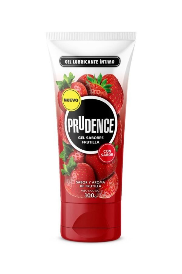 Gel Lubricante Íntimo Prudence Frutilla 100 Gramos