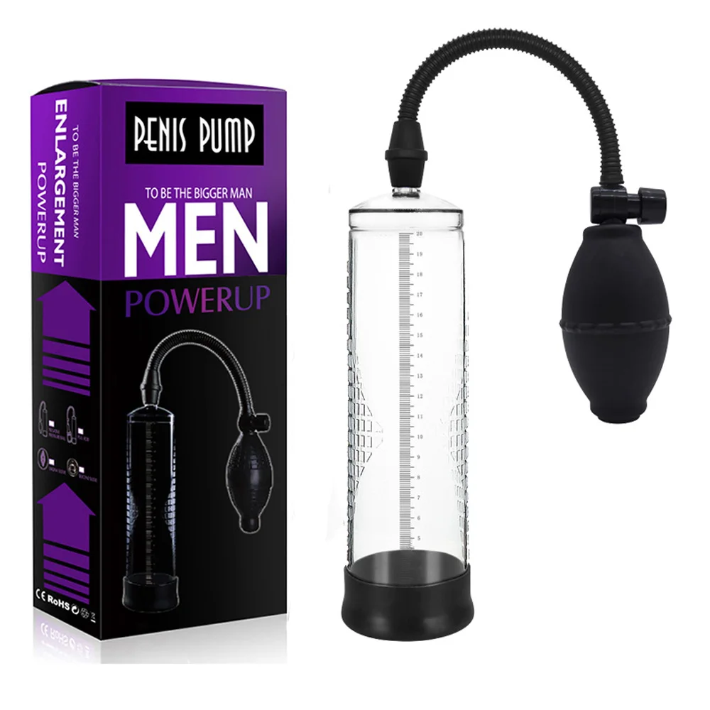 Bomba de vac o para agrandar el pene para hombres masturbador masculino entrenamiento de erecci n