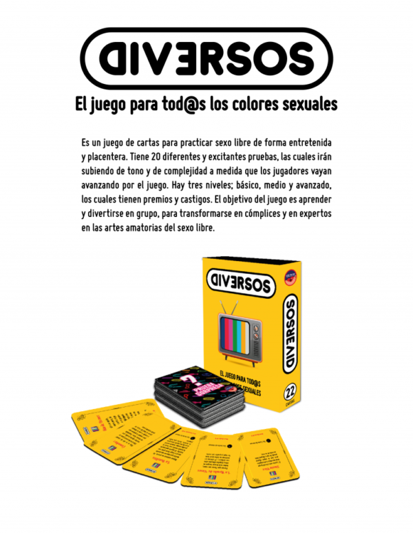 Juego Erótico De Sexo Libre “Diversos” - Imagen 2