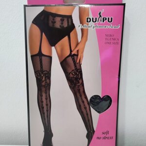 Panty En Diseño Tipo Portaligas De Una Pieza COD40276