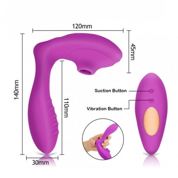 Beso Plus Succionador De Clítoris Dual - Imagen 4