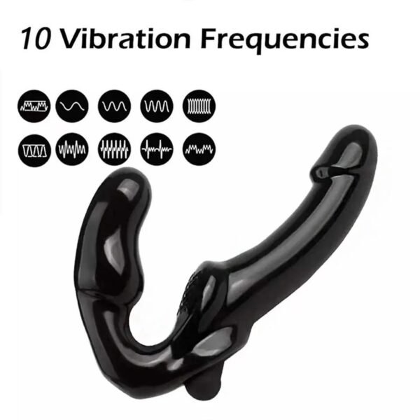 Revolver Strap on Dildo Doble Con Control - Imagen 3