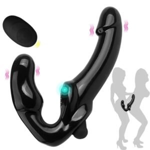 Revolver Strap on Dildo Doble Con Control