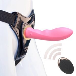 Slimline Arnés Vibrador Recargable con Mando