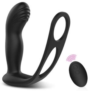 Vibrador Masajeador de Próstata con Control