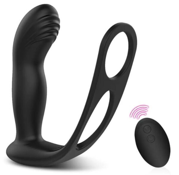 Vibrador Masajeador de Próstata con Control