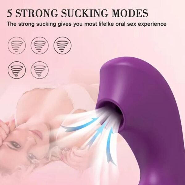 Vibrador Succionador Dual Nicole - Imagen 3