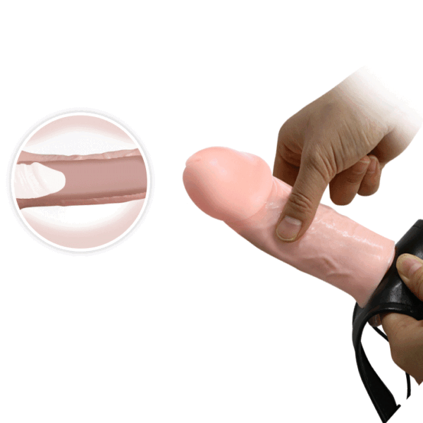 Arnes Hueco - Penis Extender Flesh - (DILDO 19CM) - Imagen 3