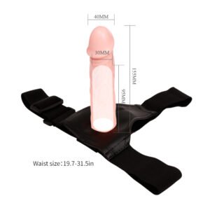 Arnes Hueco – Penis Extender Flesh – (DILDO 19CM)