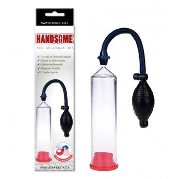 bomba vacio handsome up con 3 repuestos