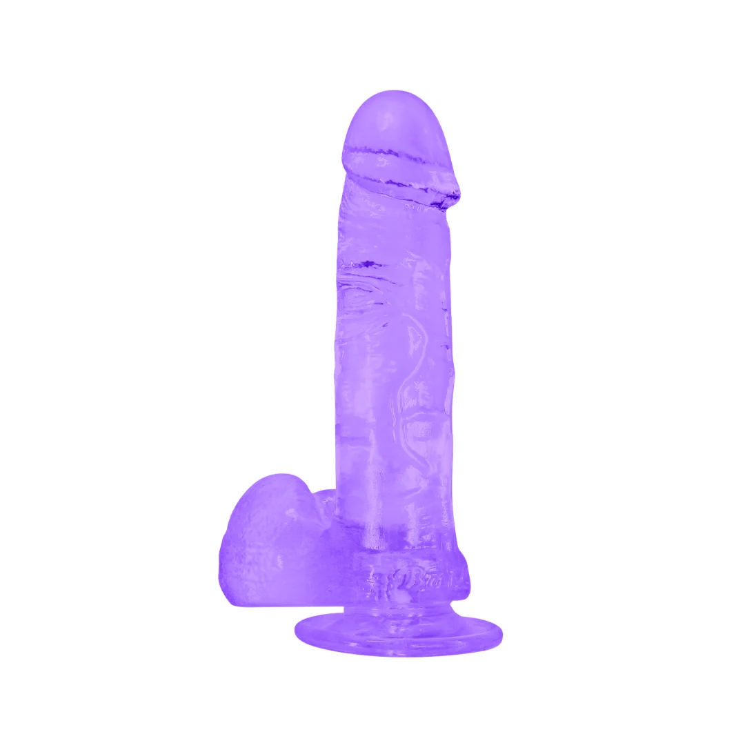 Dildo Brave Man Jelly Morado 3 Dildo Brave Man Jelly Morado