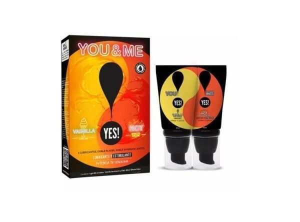 Pack Yes! You & Me Hot 40 ml+ Vanilla 40 ml