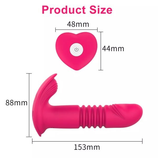 Vibrador Jack Acordeón con Control - Imagen 3