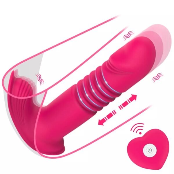 Vibrador Jack Acordeón con Control - Imagen 4