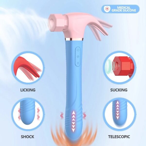 Martillo Vibrador Love Hamma 4 en 1 - Imagen 2