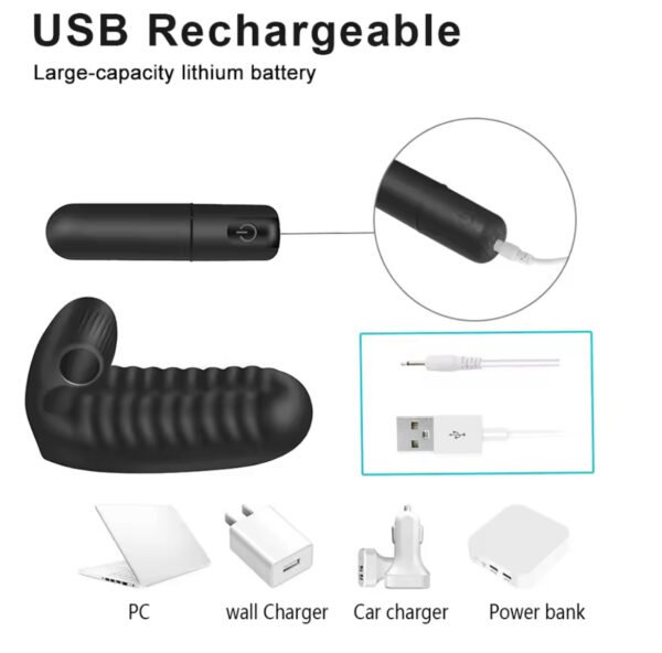 Vibrador de Dedo Recargable Magic Finger - Imagen 4