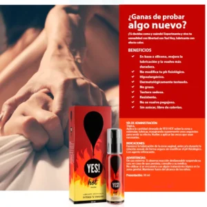 Yes! Hot Gel Lubricante 40 mL