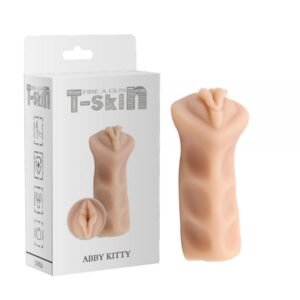 Masturbador Masculino T-Skin Abby Kitty Flesh