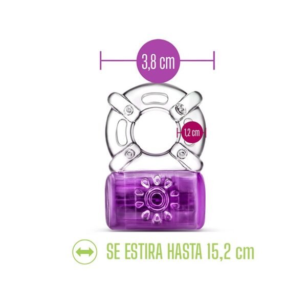 One Night Stand Anillo Vibrador Morado - Imagen 2