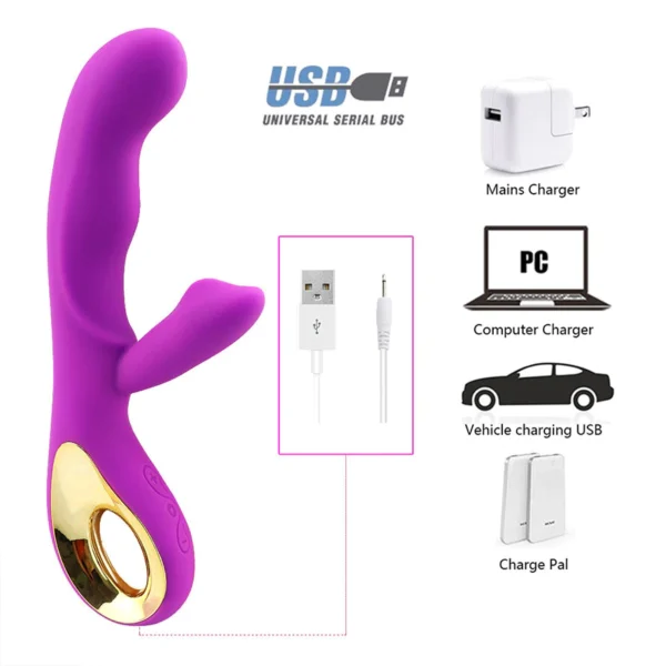 Vibrador Sex Angel II Recargable - Imagen 4