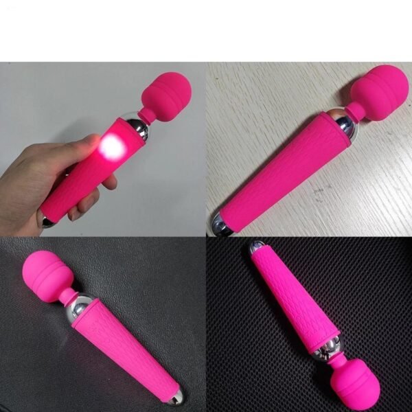 Microfono Vibrador Recargable Qualge - Imagen 5