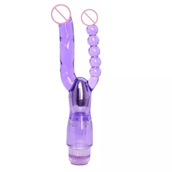 Vibrador doble penetración potente - Imagen 4