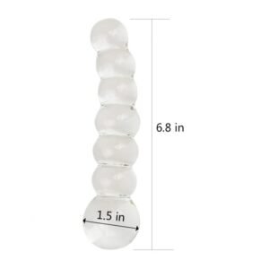 Dildo De Cristal 7.5″ Glass Romance