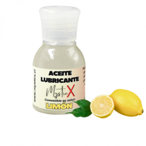 Aceite Lubricante Comestible Mystic X Limón 30 ml.