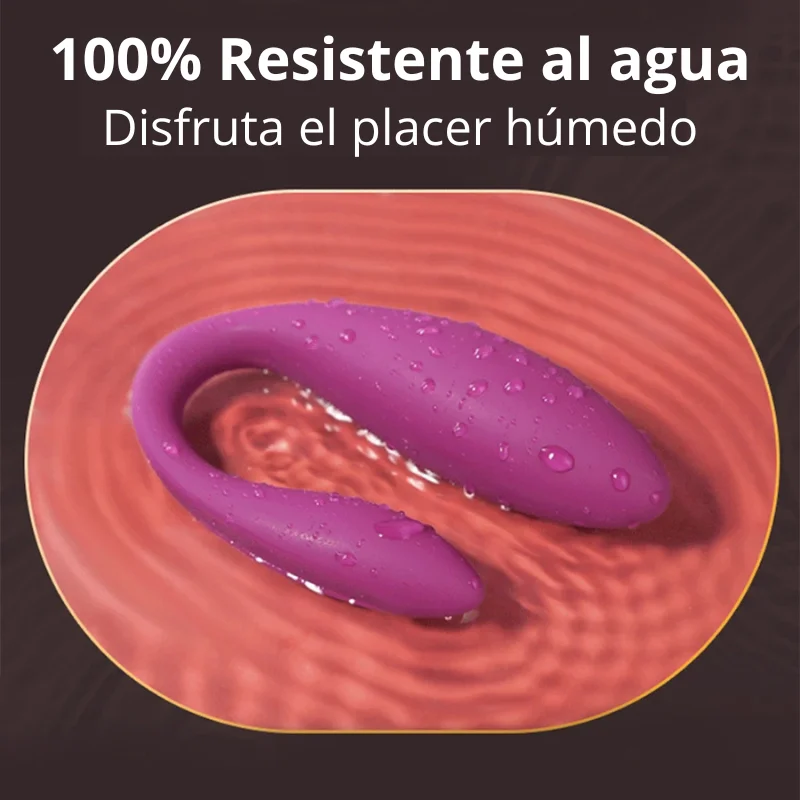 Explora nuevas sensaciones con el vibrador con control por app: tecnología y placer en un solo dispositivo 5 100 Resistente al agua
