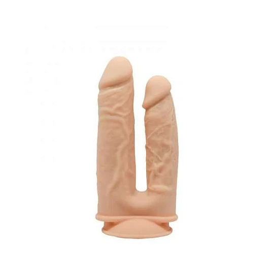 Dildo Realistico Doble Modelo 1 Color Piel 7