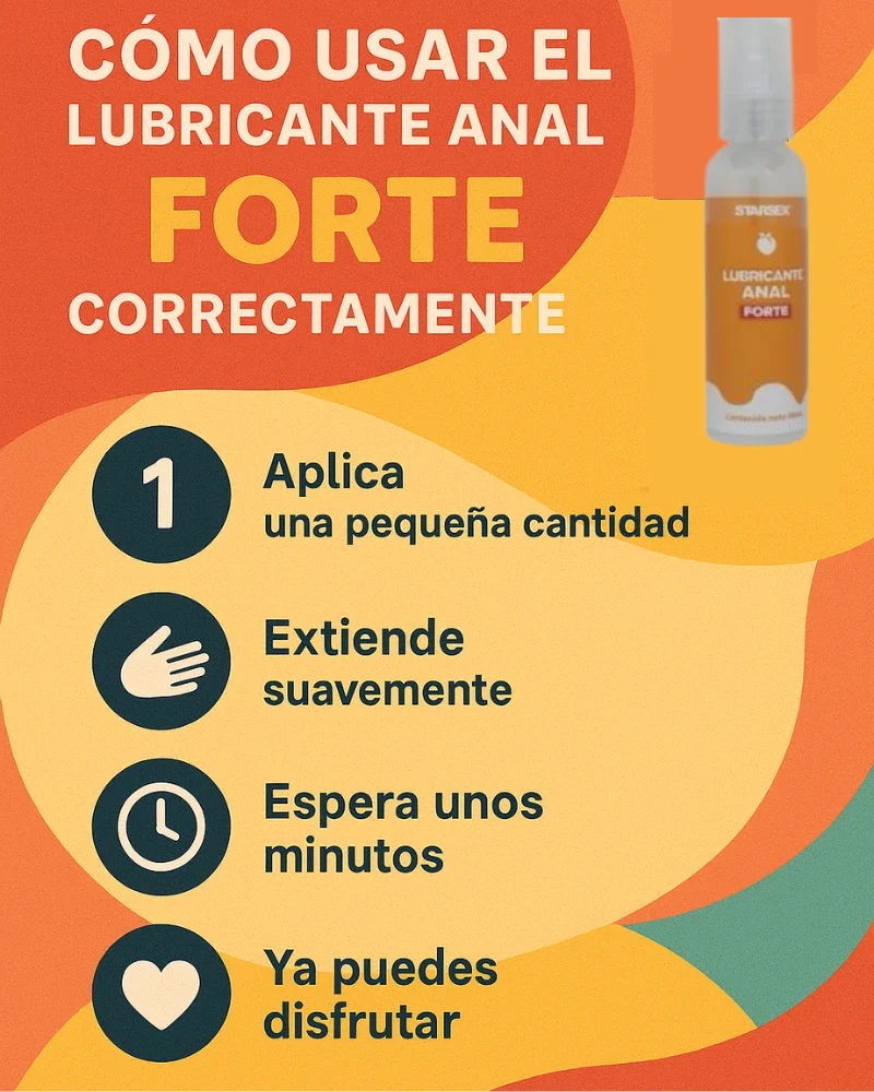 Lubricante Anal FORTE: comodidad, seguridad y placer sin dolor 4 infografia 2.2 1