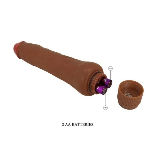 Dryad Vibrador Realista 25 cm - Chocolate - Imagen 7