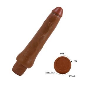 Dryad Vibrador Realista 25 cm – Chocolate