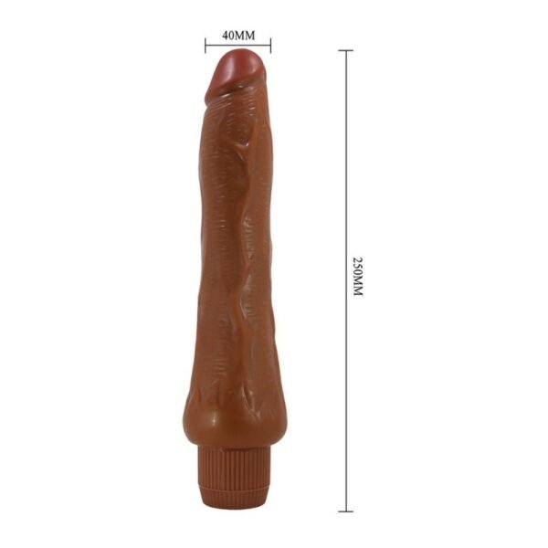 Dryad Vibrador Realista 25 cm - Chocolate - Imagen 10