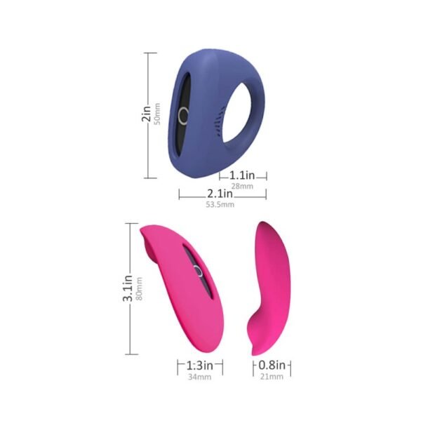 Kit Anillo y Calzón Vibrador con APP - Imagen 3