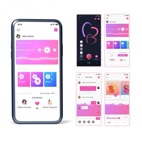 Magic Jive Impulsor y Vibrador Recargable con APP - Imagen 4
