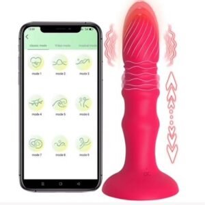 Vibrador Anal Sube y baja con App