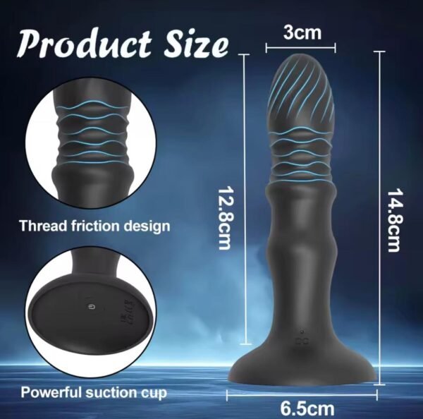 Vibrador Anal Sube y baja con App - Imagen 2