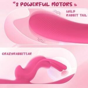 Vibrador Dual Crazy Rabbit Recargable