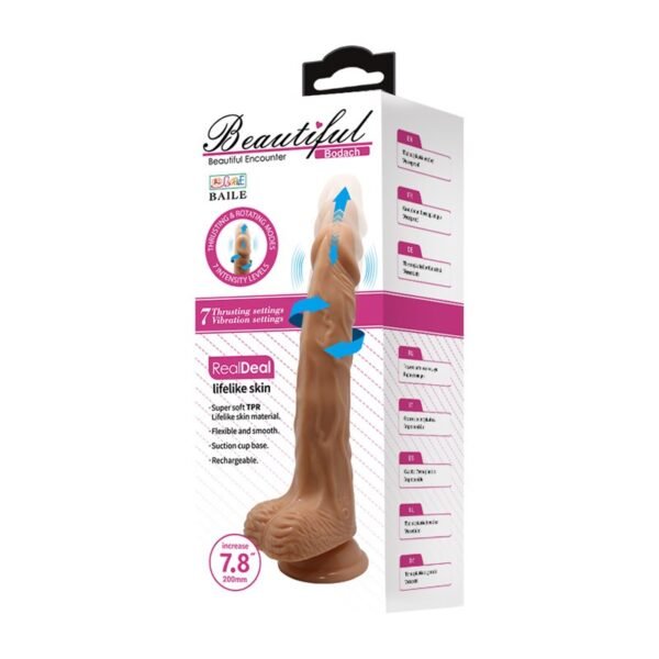 Bodach Vibrador Impulsor Con Rotación Realista - Imagen 8
