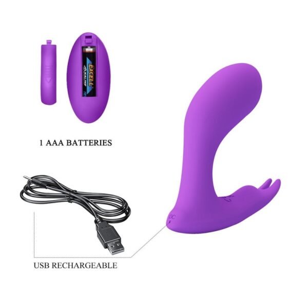 Idabelle Vibrador Dual con Control Remoto Recargable - Imagen 9