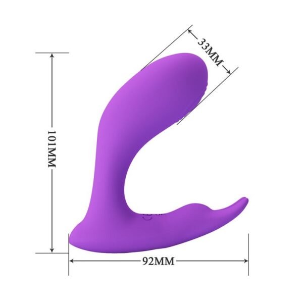 Idabelle Vibrador Dual con Control Remoto Recargable - Imagen 3