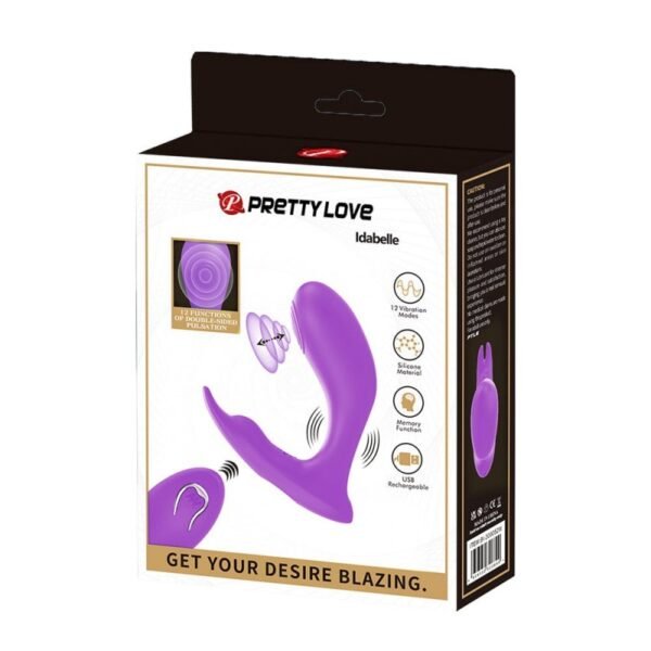 Idabelle Vibrador Dual con Control Remoto Recargable - Imagen 2