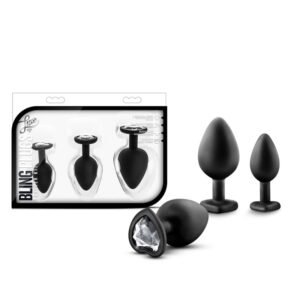 Kit de Plug Anal Luxe Bling
