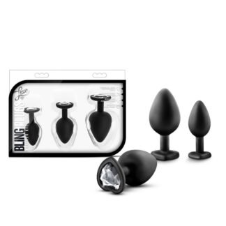 Kit de Plug Anal Luxe Bling