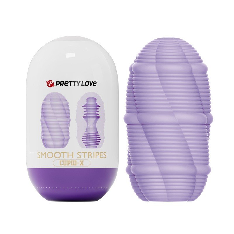masturbador reversible smooth stripes