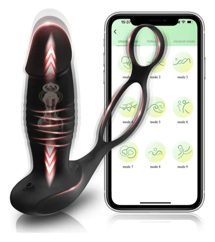 Expert Vibrador Prostático Sube y Baja con App 2 1000208860