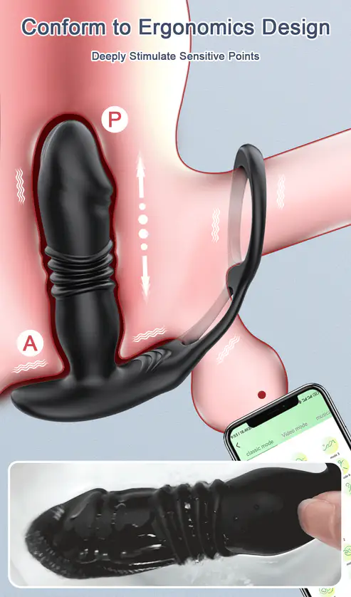 Expert Vibrador Prostático Sube y Baja con App 3 Expert Vibrador Prostático Sube y Baja con App - Imagen 2